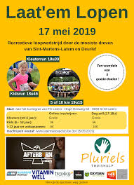 17 mei 2019 - Recreatieve loopwedstrijd Laat’em Lopen t.v.v. Warriors Against Cancer